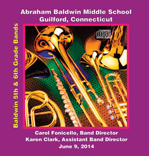 Baldwin Middle School CD Cover