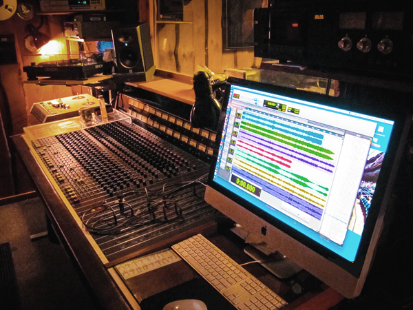 Photo of Pro Tools Workstation and Console